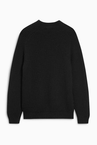 Ribbed Turtle Neck